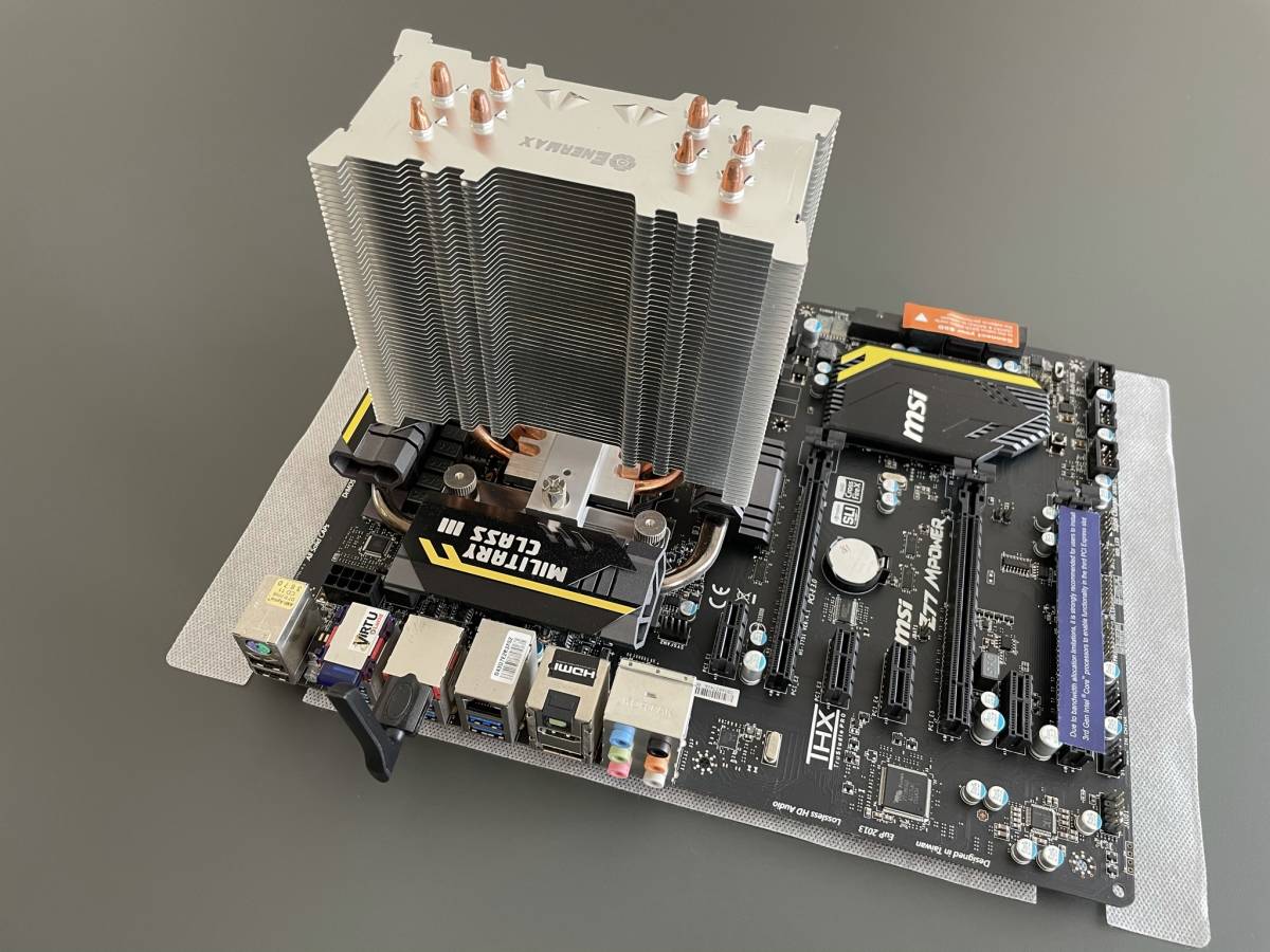 core i7-3770K/マザーボード Z77 MPower/メモリDDR3 8GB×2