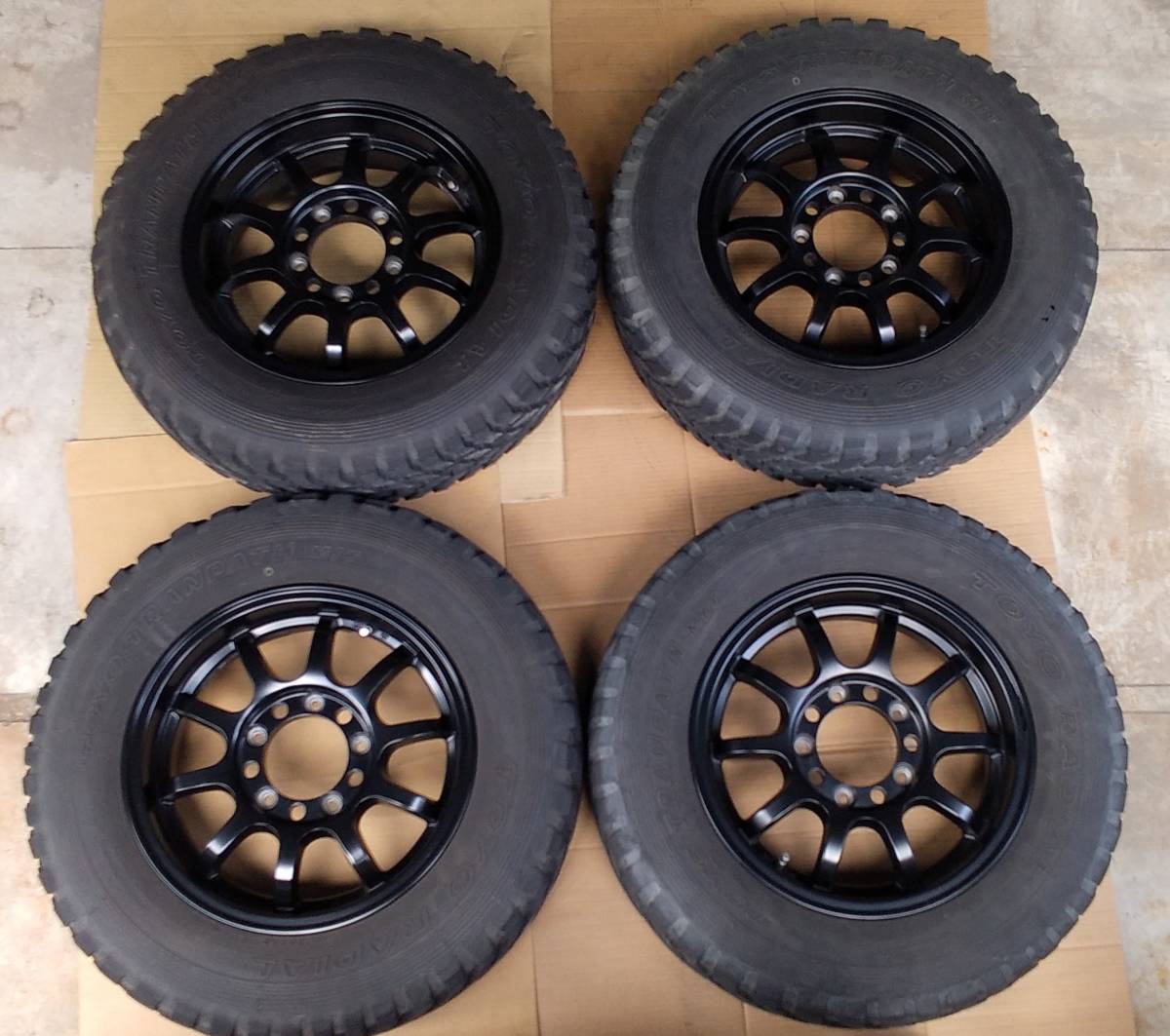 ジムニー タイヤ＆ホイール 5GIGEN4本SET 16インチ 195R16C JB23 JA11 
