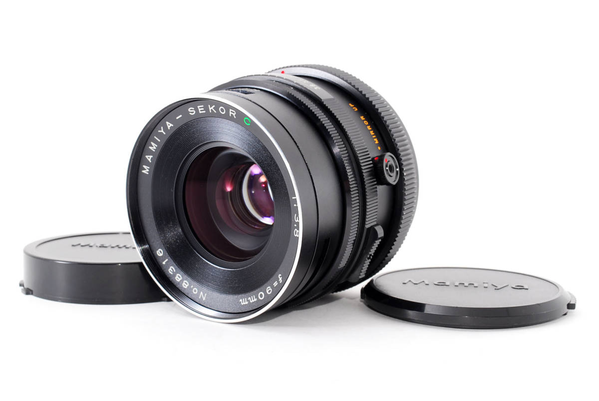 ☆外観極美品・動作品☆ マミヤ Sekor C 90mm f/3.8 #439F ☆