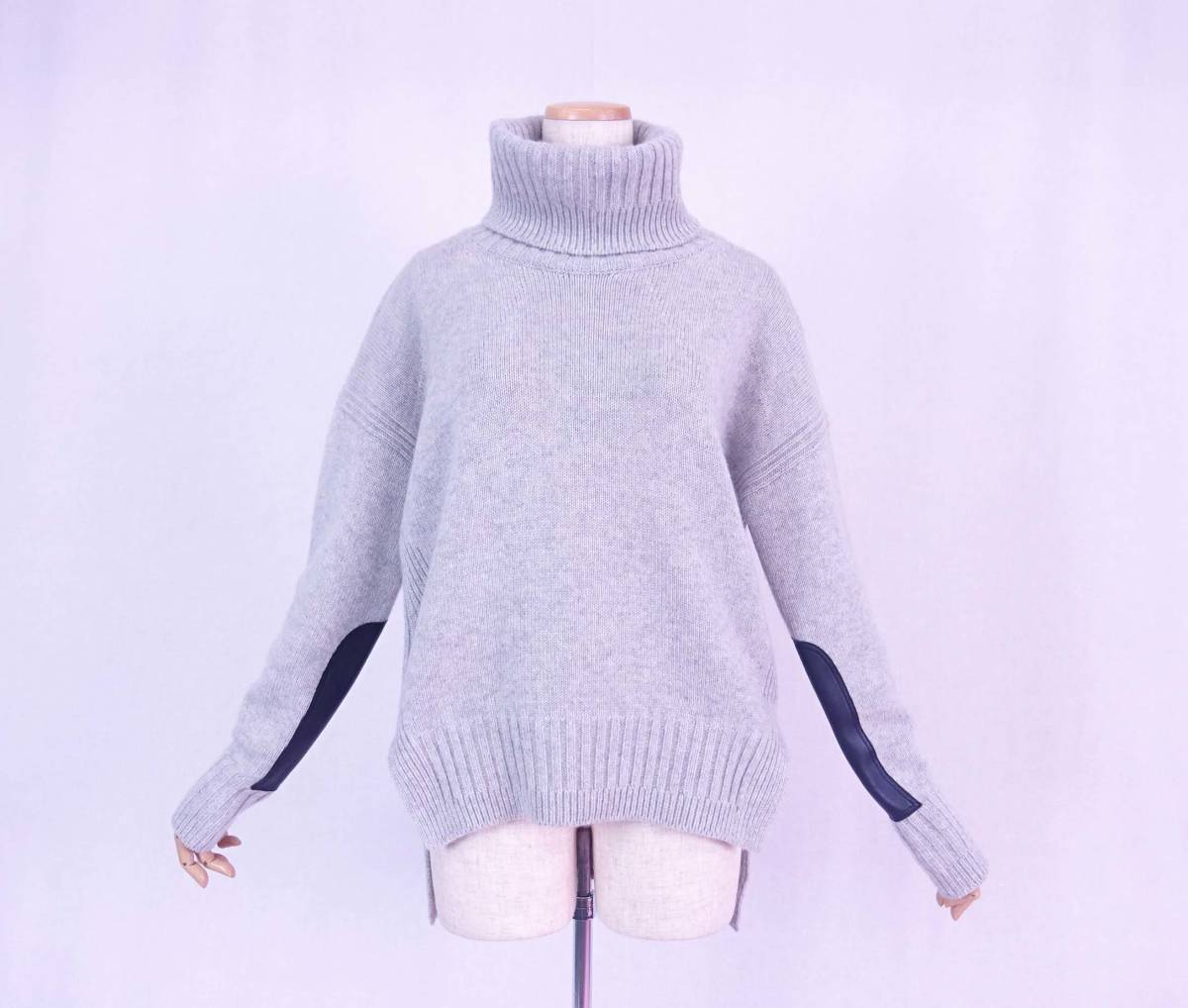 JIL SANDER ジルサンダー ウール オーバーサイズ タートルニット 