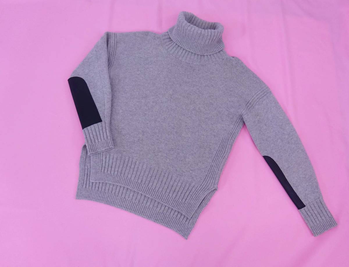 JIL SANDER ジルサンダー ウール オーバーサイズ タートルニット 
