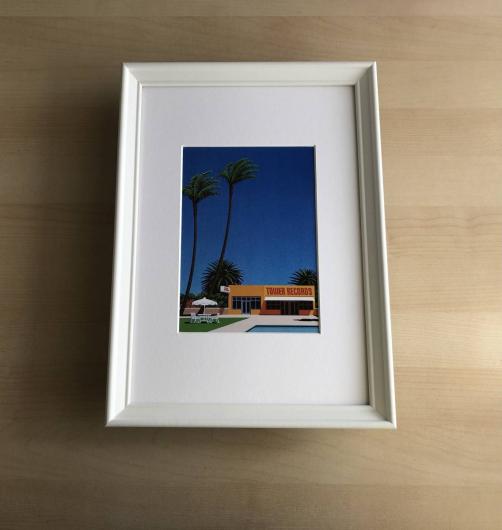 Kj 額装品 永井博 タワレコ イラスト サイズ額入り ポスター風デザイン 額 タワーレコード アートフレーム 印刷物 売買されたオークション情報 Yahooの商品情報をアーカイブ公開 オークファン Aucfan Com