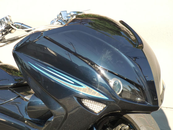 MOTO SERVICE MAC製 マジェスティ 4D9用 ZEROフロントチョップ