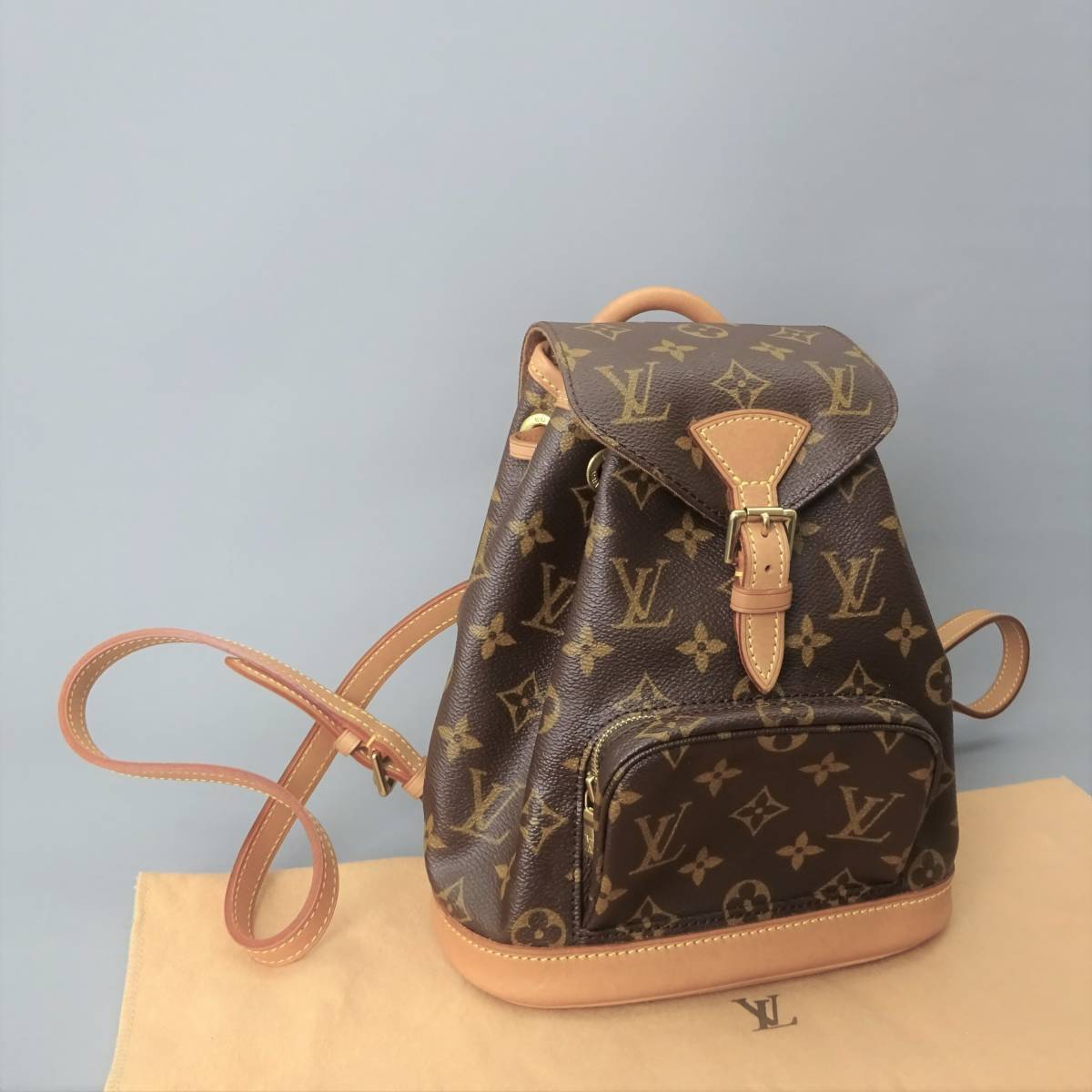 本物良品□ルイヴィトン□モノグラム/M51137/ミニ モンスリ□リュック 