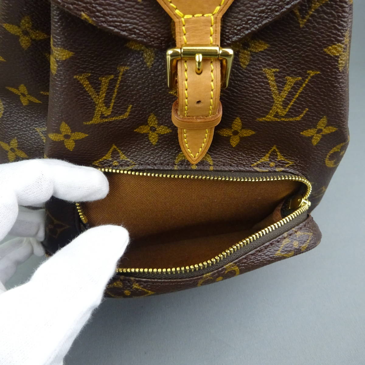 本物良品□ルイヴィトン□モノグラム/M51137/ミニ モンスリ□リュック 