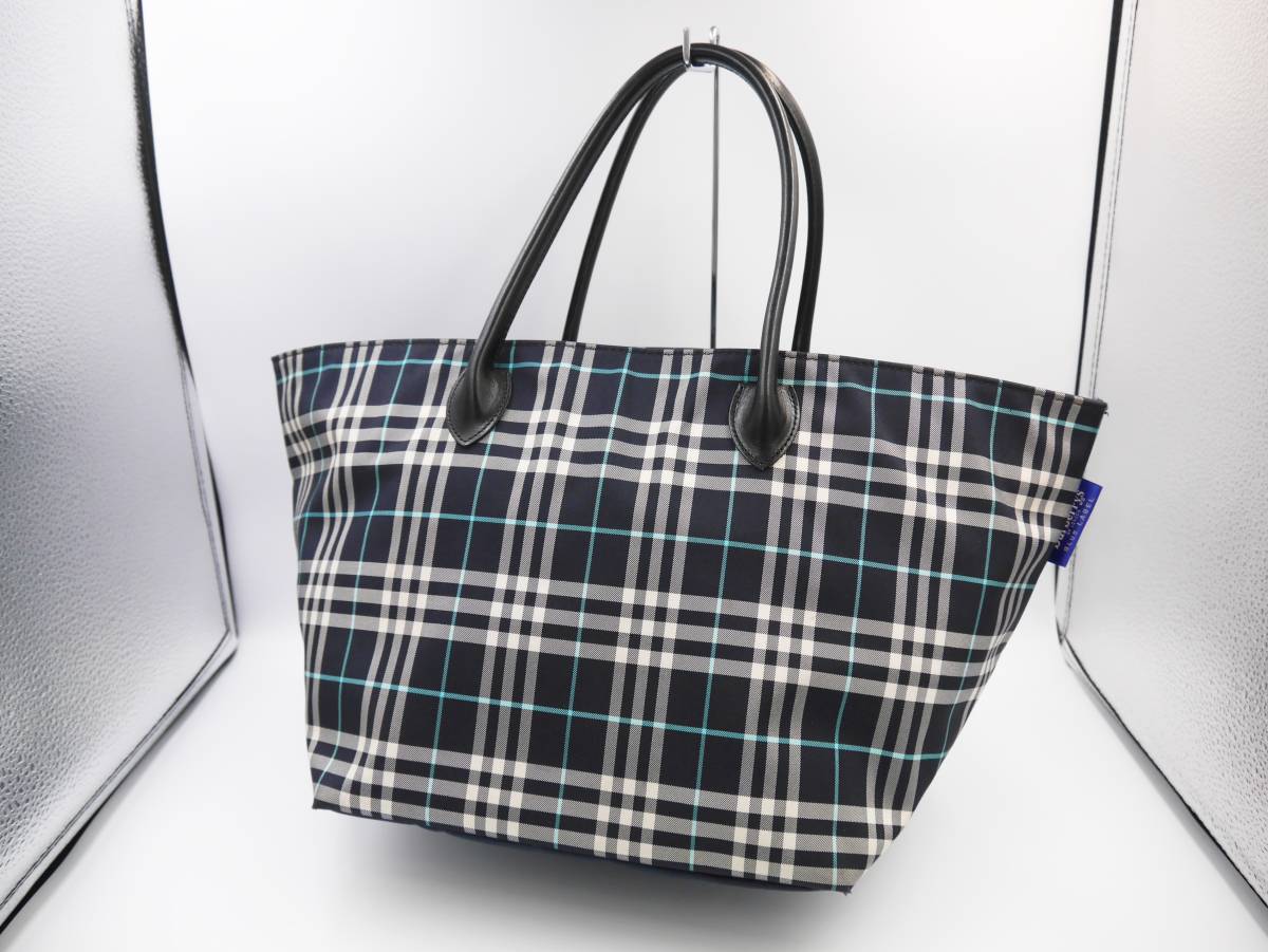 人気定番，高品質 Burberrys バーバリー BLUE LABEL ブルーレーベル ナイロン&times;レザー トートバッグ 5799-bjjj(女性用)｜売買されたオークション情報、yahooの商品情報をアーカイブ公開 - オークファン 女性用
