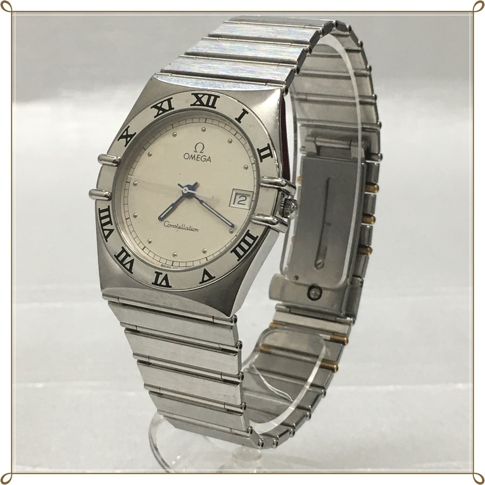 爆買い，人気セール M 稼働品 オメガ コンステレーション 396.1080 Cal.1438 クォーツ 腕時計 OMEGA Constellation デイト(コンステレーション)｜売買されたオークション情報、yahooの商品情報をアーカイブ公開 - オークファ コンステレーション