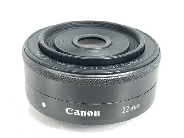 Canon EF-M 22mm F2 STM 単焦点 カメラ レンズ ジャンク S5594535