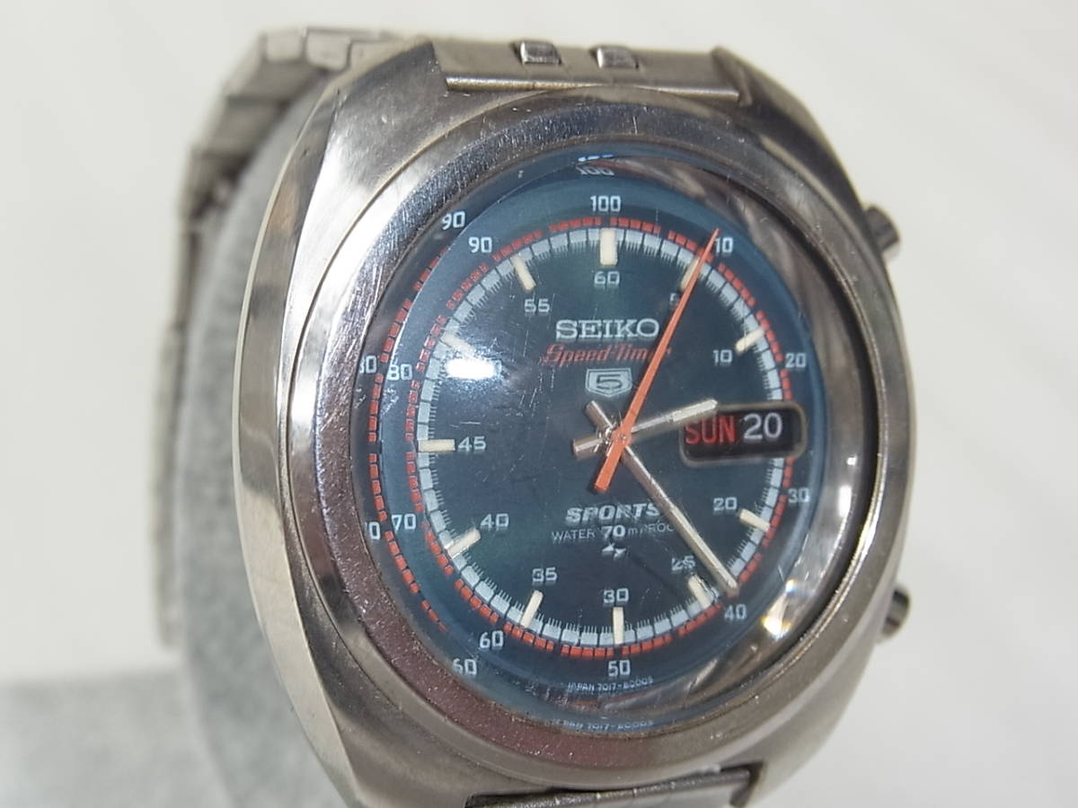 674 SEIKO セイコー スピードタイマー 7017-8000 自動巻き 動作不安定 