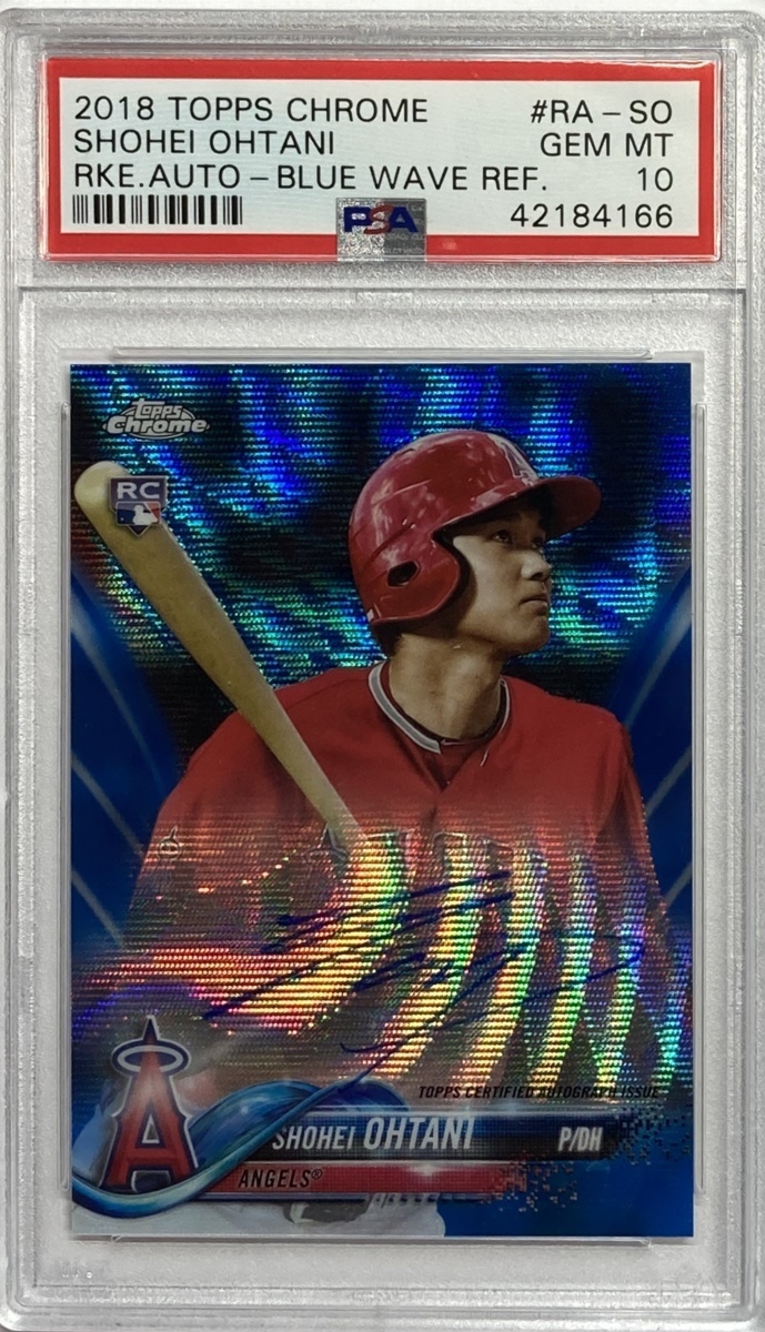 0 大谷翔平 Topps Now STAR ルーキー直書き直筆サイン 【鑑定済!状態