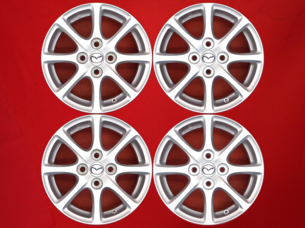 14インチ デミオ 純正 マツダ 中古 6J +40 スチールホイール 1本 黒色