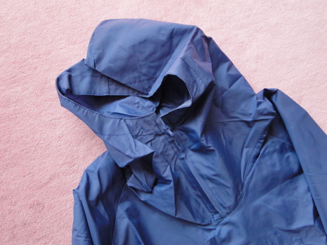 レインウェア紺ユニセックス 上下セット　2pcs_2