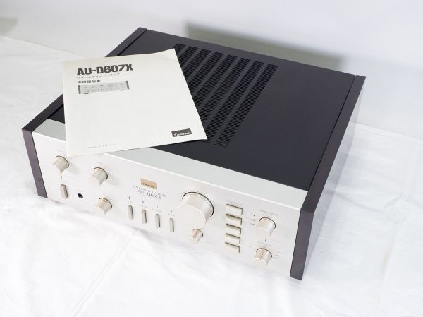 I1069 SANSUI サンスイ プリメインアンプ AU-D607X 取説付 通電のみ確認