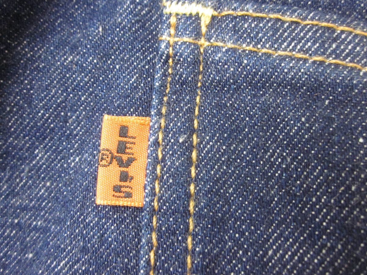 □◇ Levis 605 リーバイス オレンジタブ ビッグE TALON製ZIP LVC 復刻 