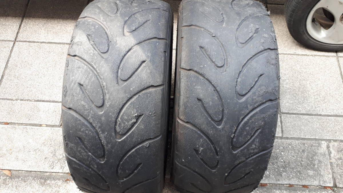 ◇ヨコハマ ADVAN A050 225/45R16 Mコンパウンド 2本 中古 2.3mm Sタイヤ