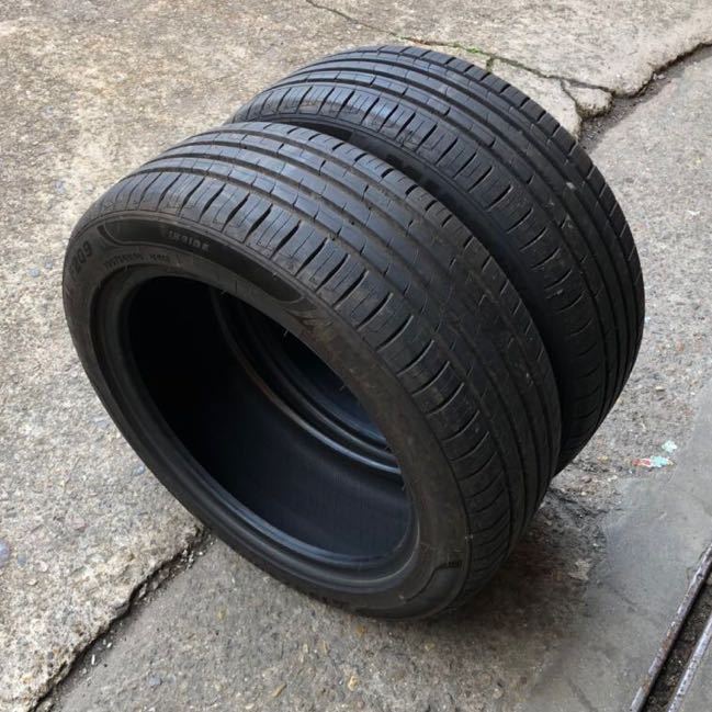 2019年製 MINERVA RADIAL F209 195/50R16 84H 中古品 2本 直接引き渡し