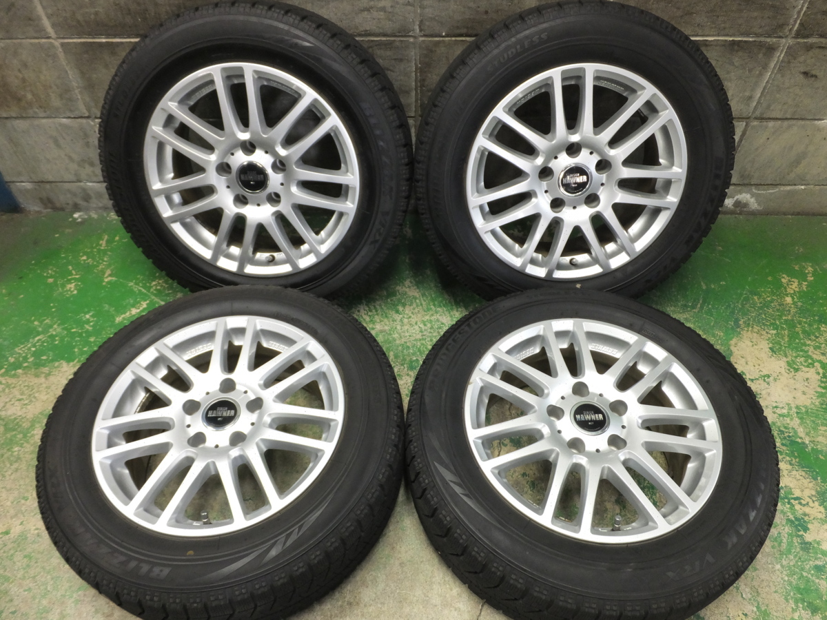 205⁄60R16 スタッドレス 16インチ 225⁄60R16 ☆ バリ溝！キレイ！9.5分☆