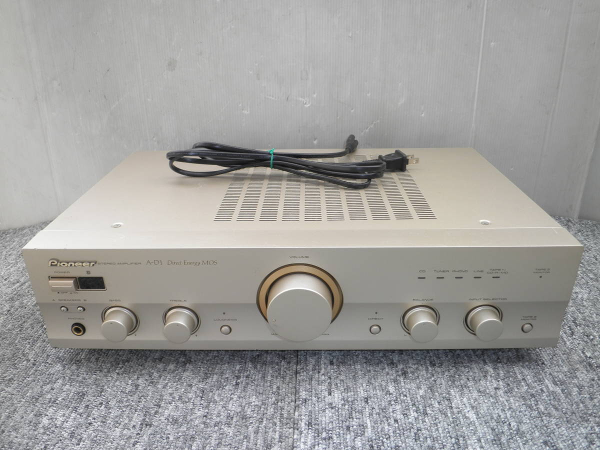 ◇◇パイオニア Pioneer A-D1 MOS-FETプリメインアンプ メンテナンス
