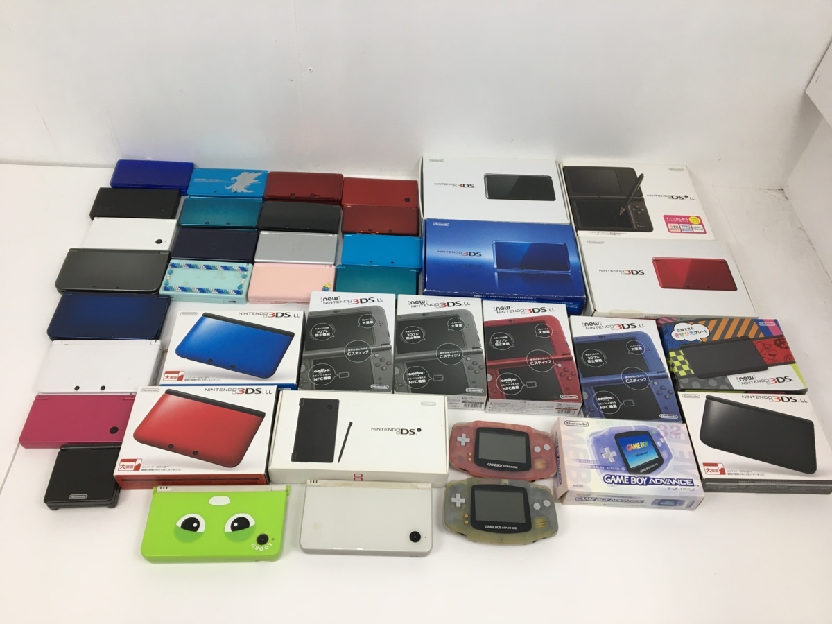 ジャンク品】☆ゲームハード☆まとめ売り☆DS/3DS/DSライト/DSLL/3DSLL 