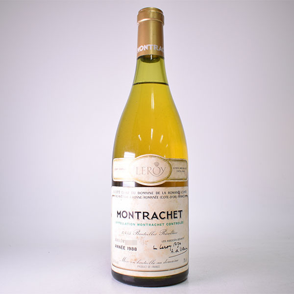 送料無料★DRC ロマネコンティ モンラッシェ 1988年 ★ルロワ 750ml Romanee Conti MONTRACHET D04