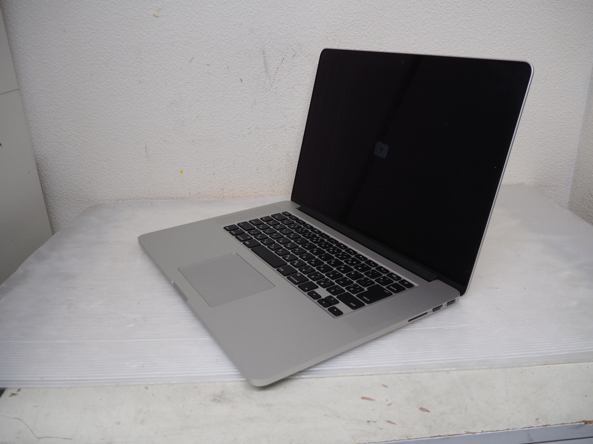 ハード王】APPLE MacBookPro A1398 EMC2909/Corei7-4770HQ/16GB/SSD無 
