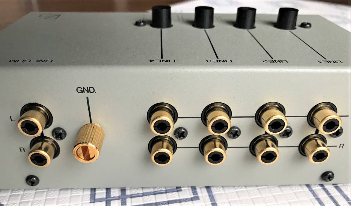 LUXMAN ラインセレクター AS-4III ラックスマン AS-4Ⅲ - オーディオ