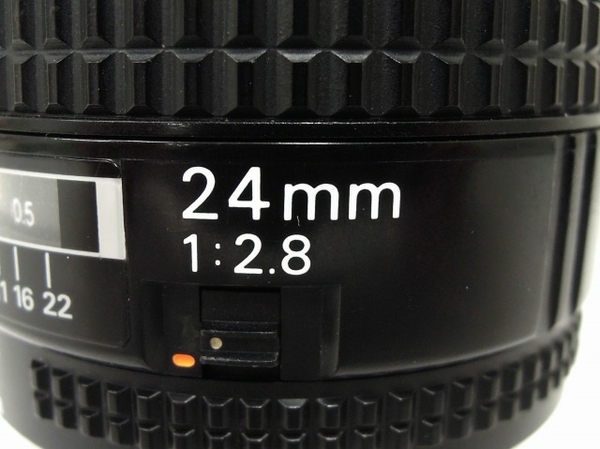 ジャンク Nikon AF NIKKOR 24mm F2.8 | Nikon 単焦点レンズ Ai