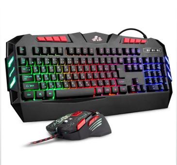 マウス | ゲーミングキーボード セット キーボード 有線 ゲーミング