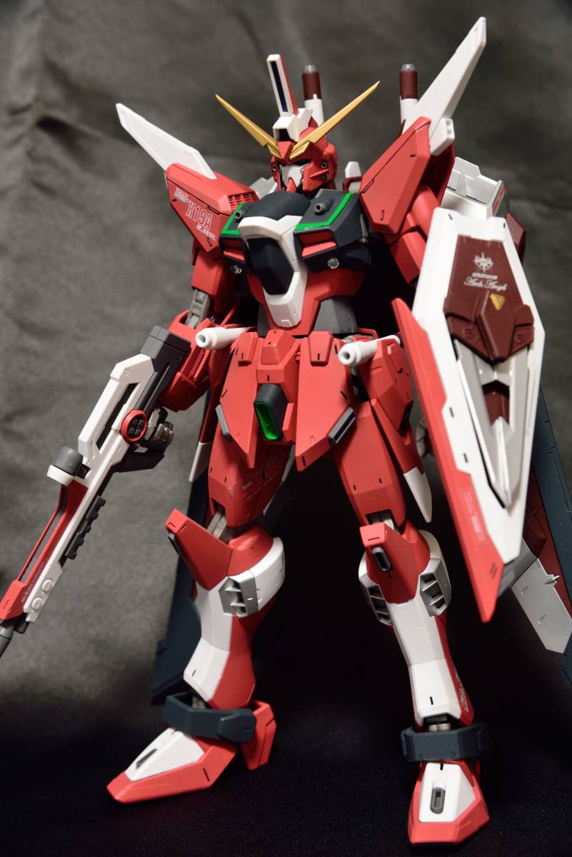1/100 MG ZGMF-X19A インフィニットジャスティスガンダム 塗装完成品