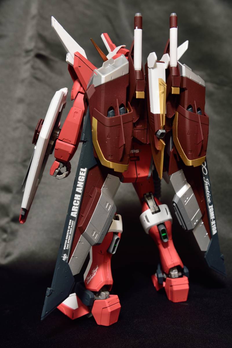 1/100 MG ZGMF-X19A インフィニットジャスティスガンダム 塗装完成品