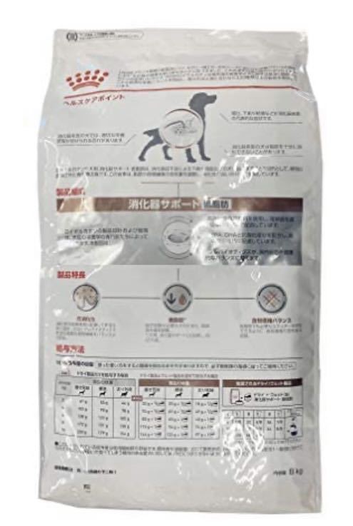 ロイヤルカナン 犬用 消化器サポート 低脂肪 8kg×2袋 ドライ 療法食