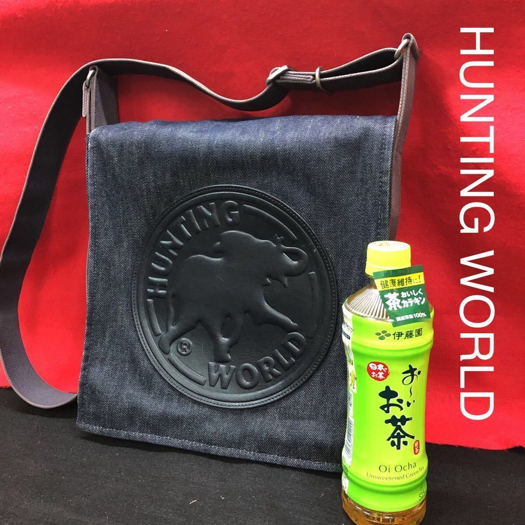 【■逸品■】デニム メッセンジャーショルダーバッグ★HUNTING WORLD HUNTING WORLD ハンティングワールド D-S&frasl;M ヨドバシ.com ONLINE