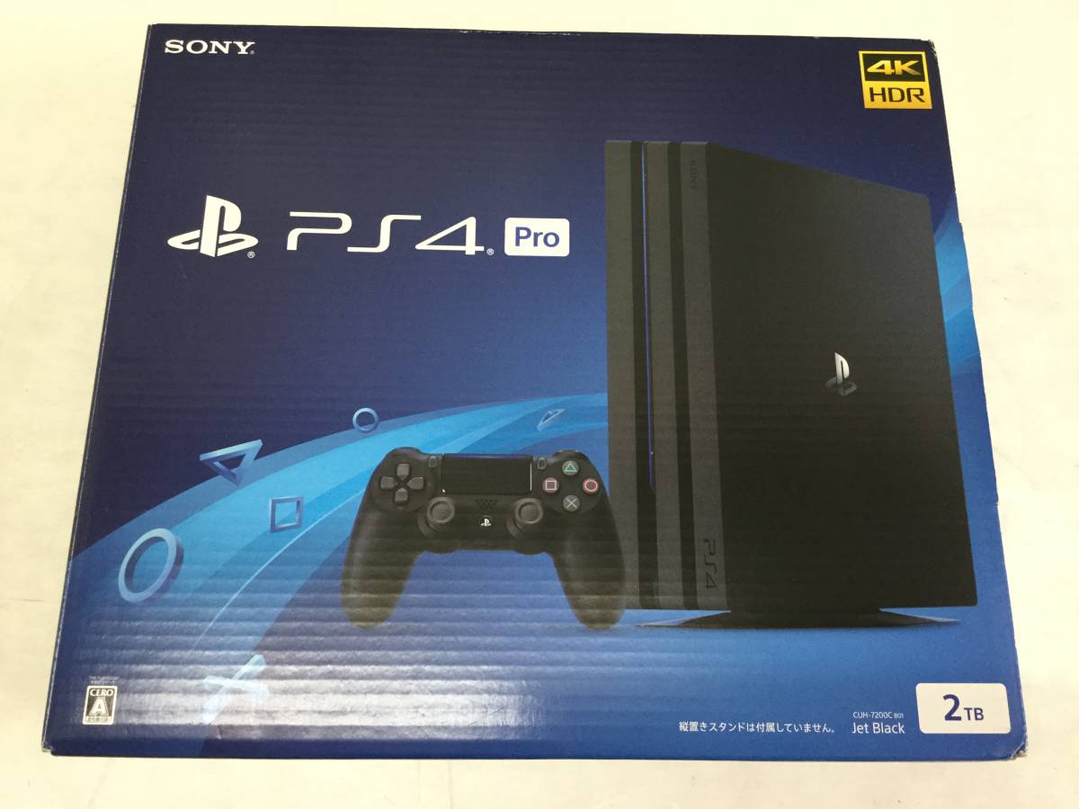 25】SONY PS4 Pro 2TB ジェットブラック CUH-7200C B01 【公式通販】