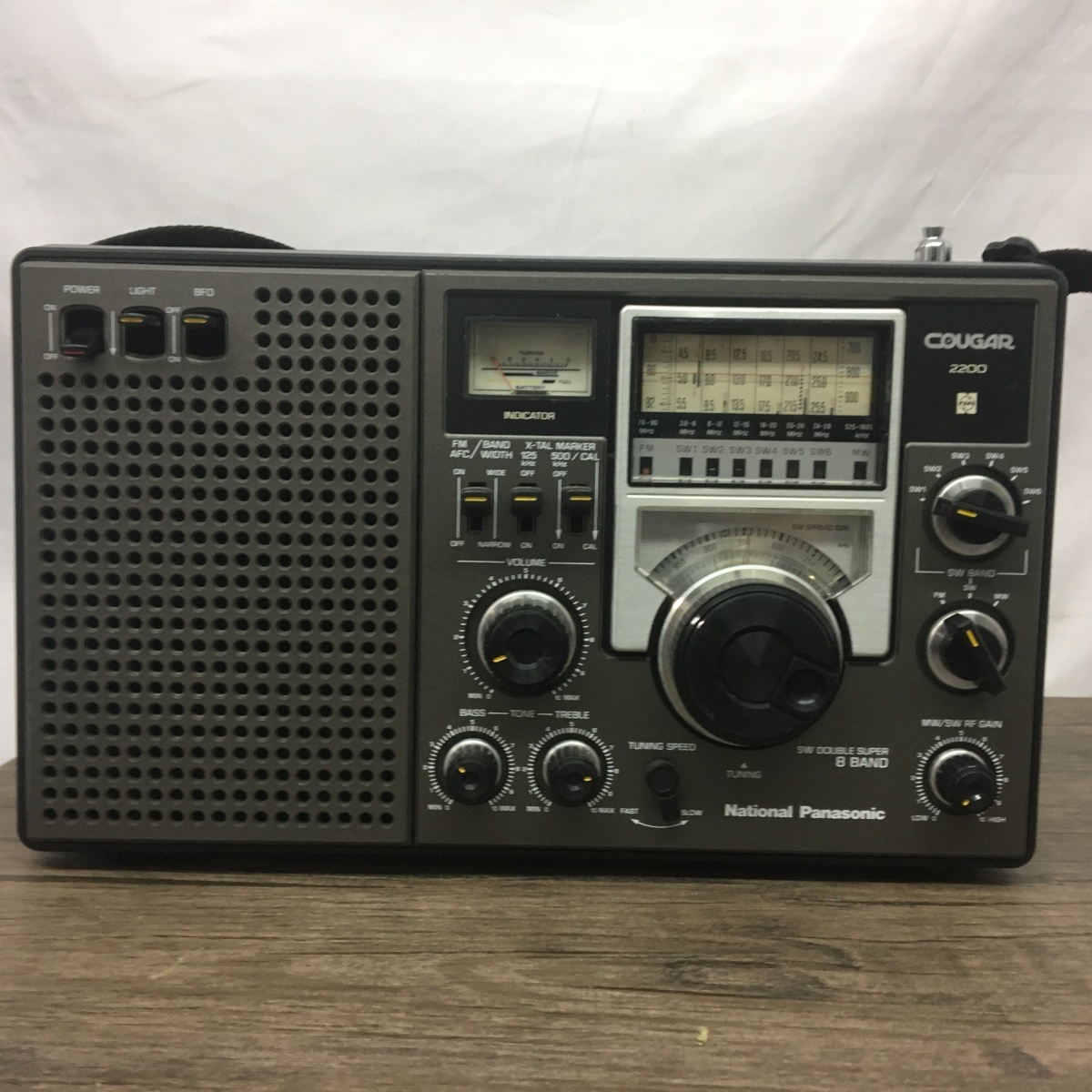 Panasonic National COUGAR RF-2200 0 ⁄ ラジオ クーガー Cougar 動作