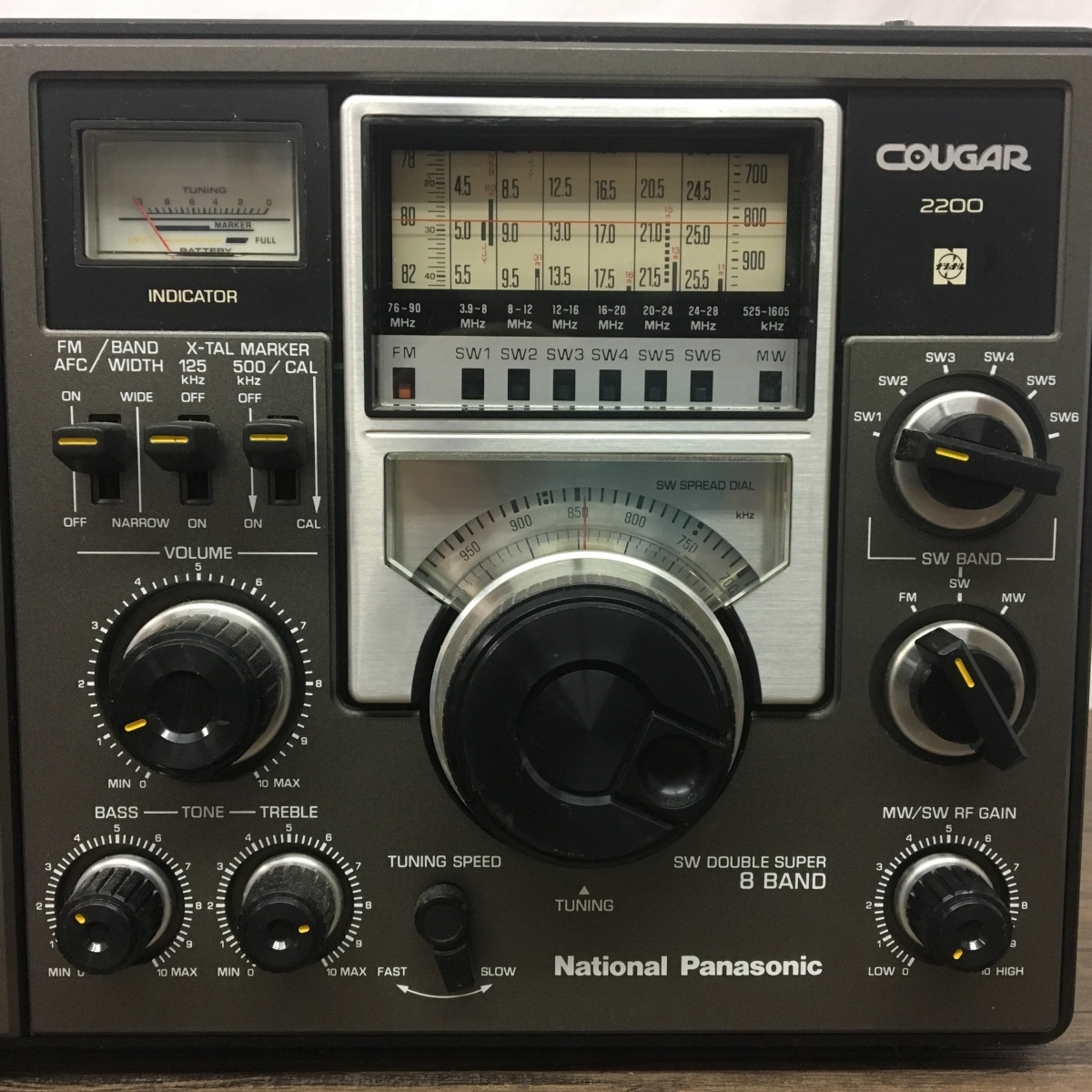 Panasonic National COUGAR RF-2200 0 ⁄ ラジオ クーガー Cougar 動作