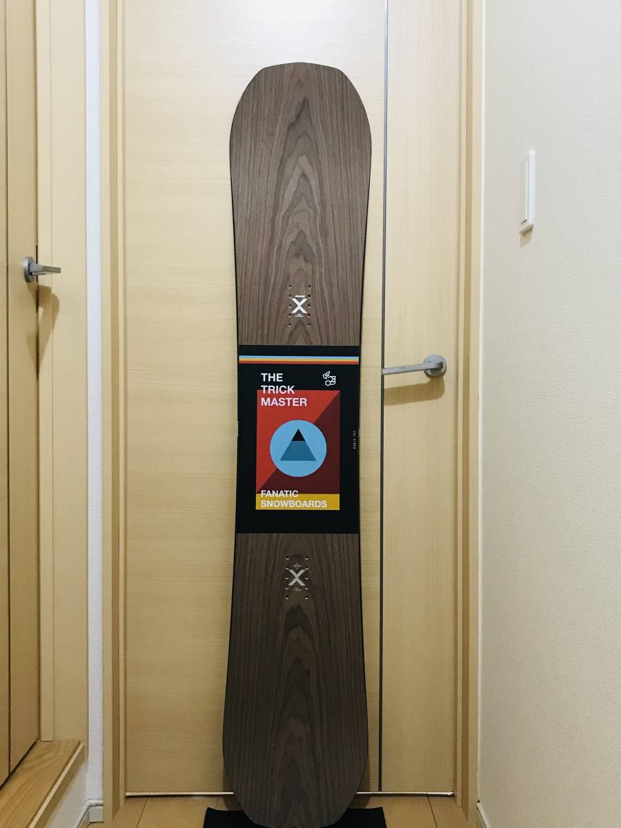 TRICKMASTER FANATIC 板 ツインチップ Vダブルキャンバー ムラサキ