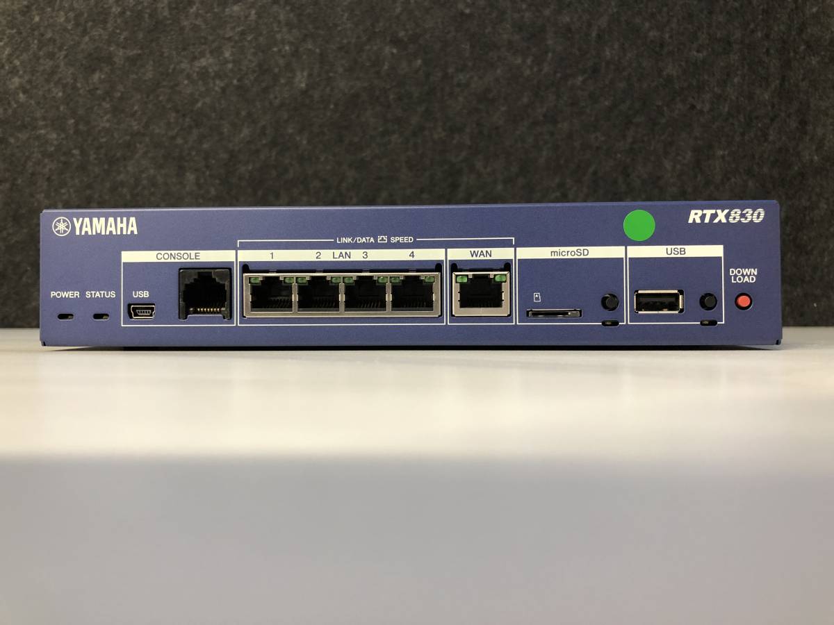 YAMAHA/ヤマハ ギガアクセスVPNルーター RTX830 【公式通販】