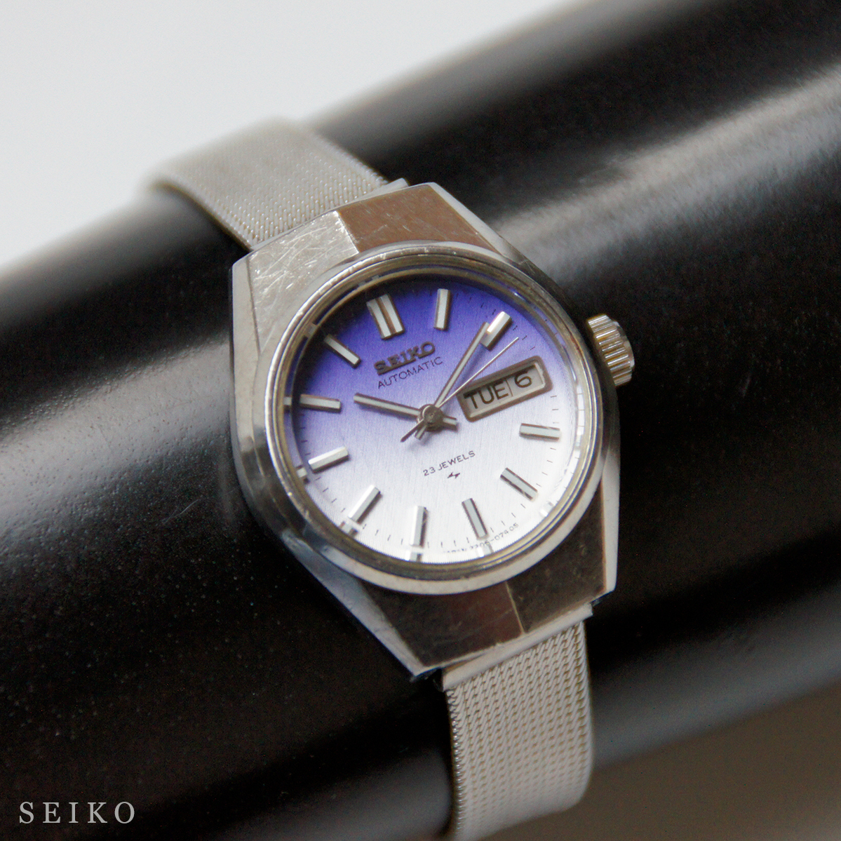 セイコー 17石 SEIKO ガラス新品 OH済 青文字盤 稼働品 セイコー SEIKO 