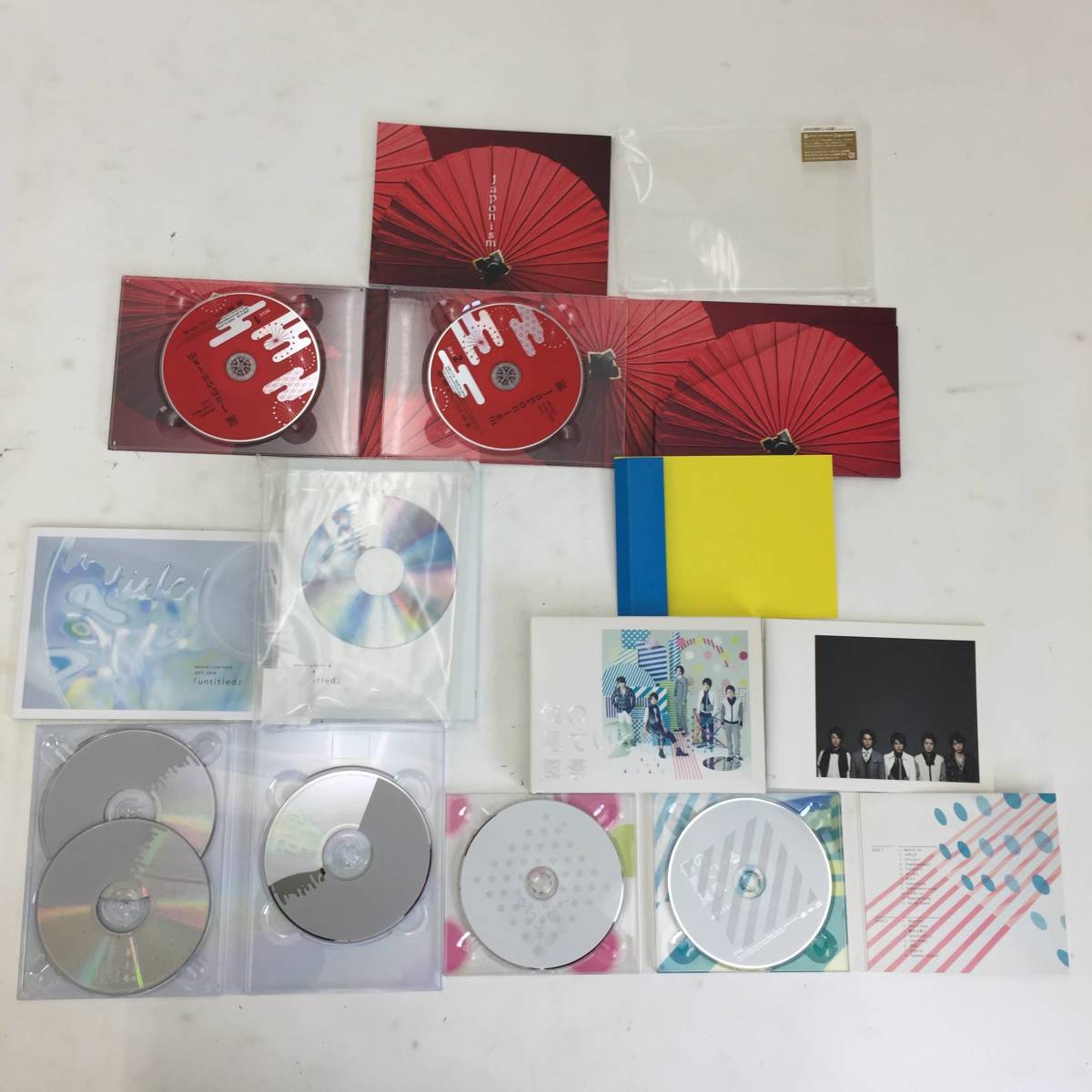 嵐 DVD まとめ売り CD ARASHI - セット ライブ 初回盤多数 Blu-ray 嵐 