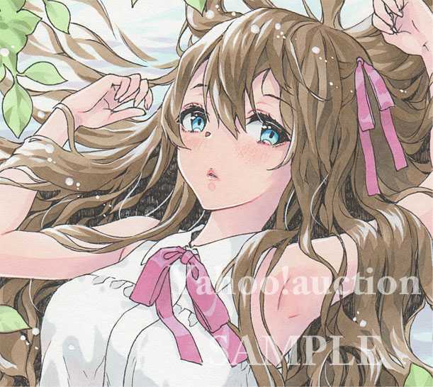 手描きイラスト〈オリジナル1〉A5サイズ(手描きイラスト)｜売買された