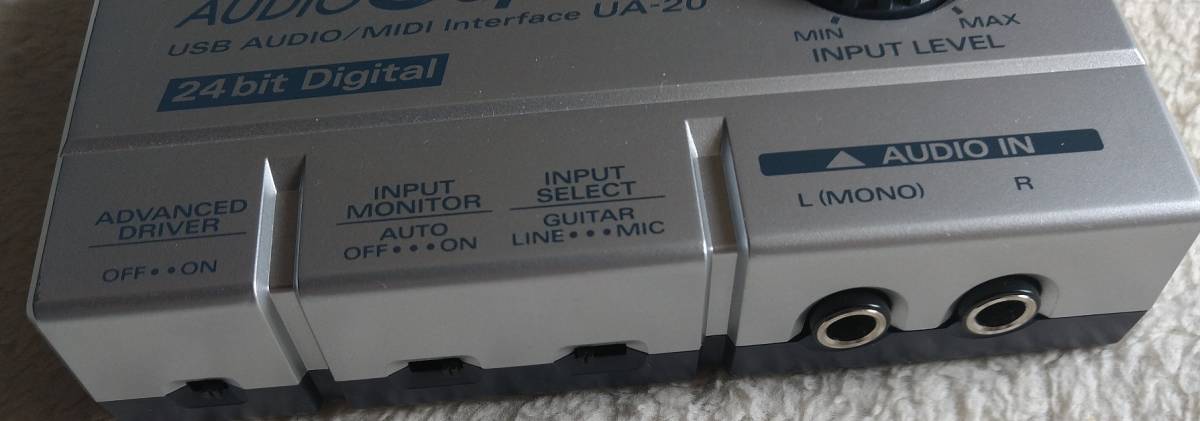 EDIROL AUDIO Capture UA-20_3
