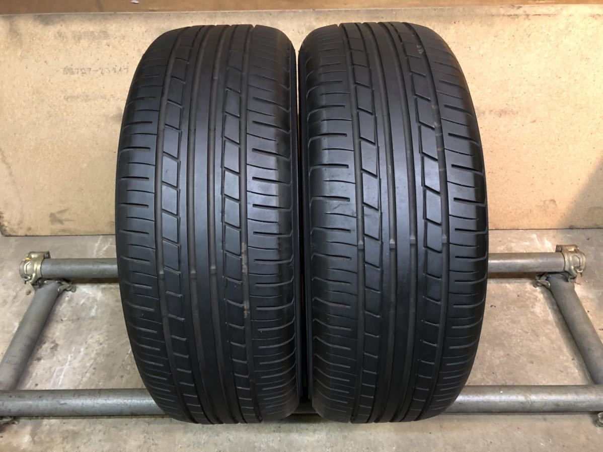 在庫処分 215/55R17 ヨコハマ ECOS ES31 18年製【038B1718Y2】着払い