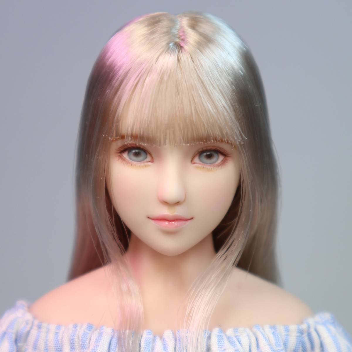 格安，人気SALE PaperArk guaikaxiaozhen NO.22 オビツ 1/6 カスタムヘッド ドール Obitsu 01(パーツ)｜売買されたオークション情報、yahooの商品情報をアーカイブ公開 - オークファン パーツ