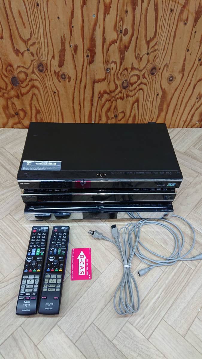 SHARP AQUOS BD-HDW73 ブルーレイディスクレコーダー W録・BDXL・3D