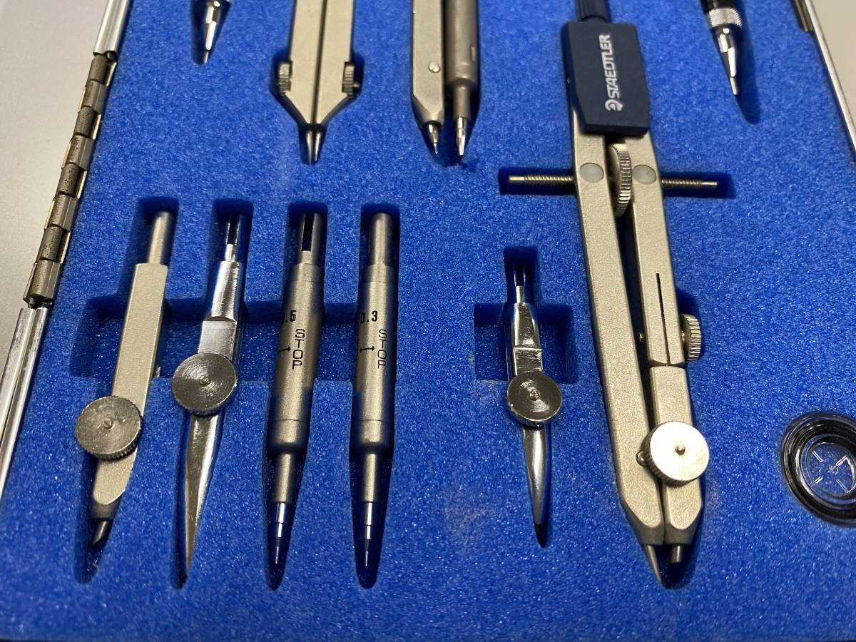 ☆ステッドラー【STAEDTLER】製図用具セット◎ドイツ製 検）コンパス 