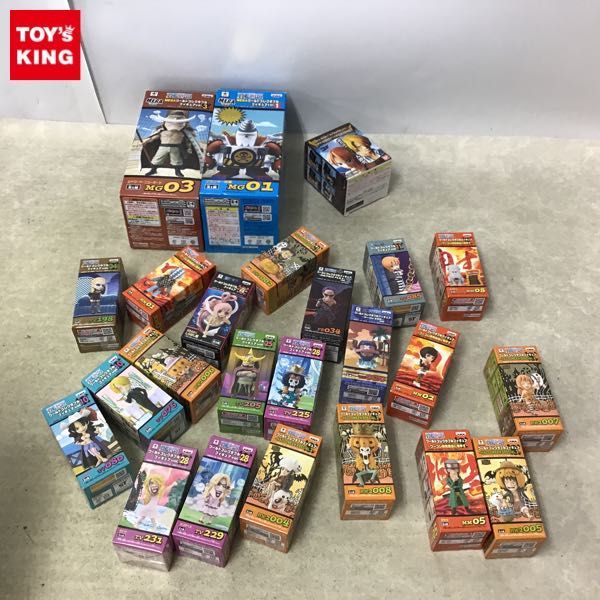 1円～ 訳あり ONE PIECE ワールドコレクタブルフィギュア 他 ルフィ しらほし姫 キラー 等