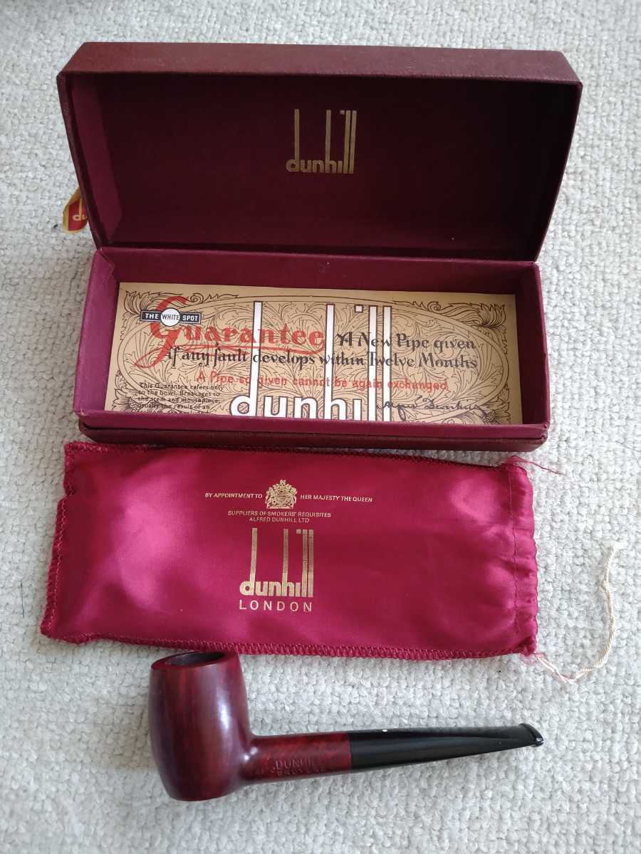 中古美品☆ dunhill ダンヒル パイプ 喫煙具 イングランド 英国製 箱
