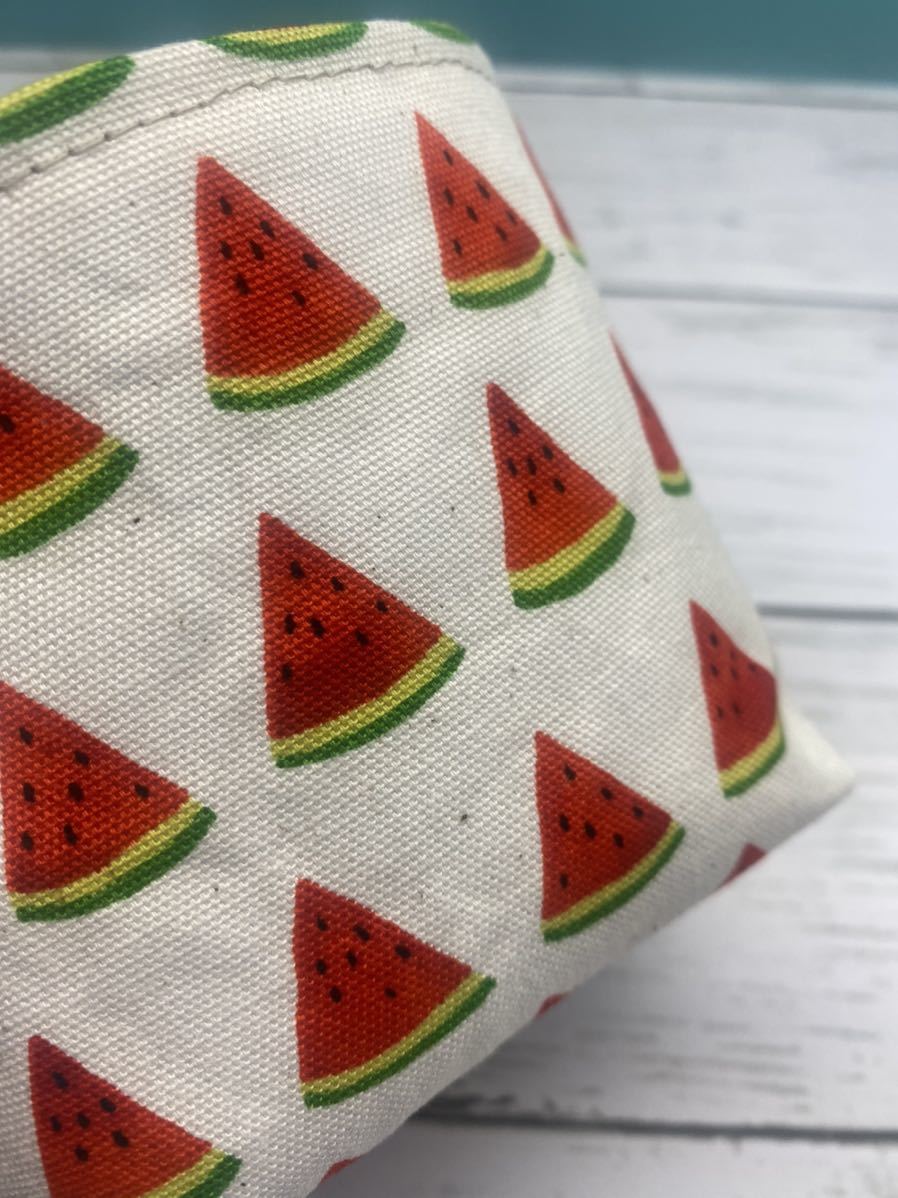 ハンドメイド 布小物入れ 生成り 三角スイカ すいか 女性用 売買されたオークション情報 Yahooの商品情報をアーカイブ公開 オークファン Aucfan Com