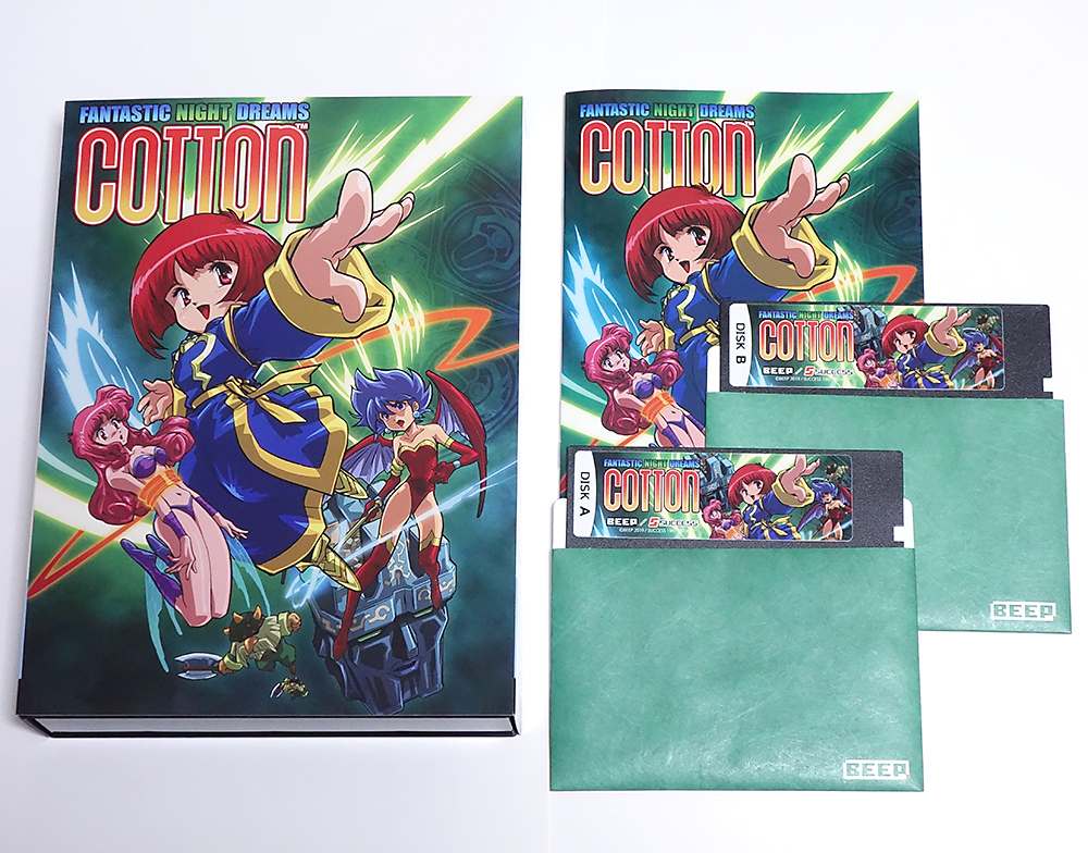 X68000 コットン（COTTON）BEEP Ver／5インチFD版◇動作OK : コットン