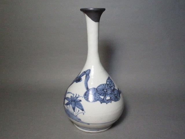 古伊万里 徳利 初期伊万里 酒器 花瓶 古美術 骨董品 染付 江戸 古道具